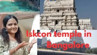 Iskcon temple in Bangalore ,🙏 beautiful and peaceful place 