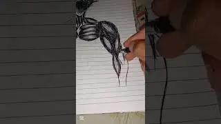 I draw Garou from One punch Man #art #anime #drawing #shorts #shortvideo