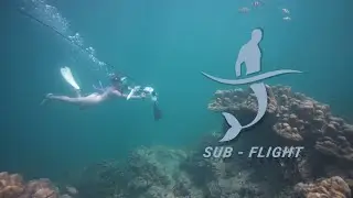 Sub Flight - New Kind Of Diving Without Tanks And Weights On Your Body