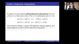 George Metcalfe   Ordered groups and model completions