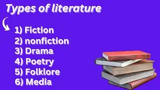 Types of literature || Genre of literature
