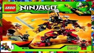 LEGO instructions - Ninjago - 9448 Samurai Mech (Book 1)