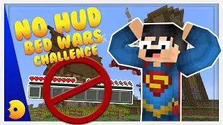 We Played Bed Wars with NO HUD?!? (Bed Wars Challenge)