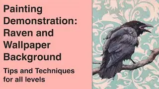 Beginner Tips for Painting a Raven in Oil
