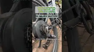 🌍 DM427 All-Terrain E-Bike | Conquer Any Route, Work & Explore Without Limits