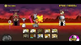 The Battle Cats - Flame Caldera [3 Star] - Volkanos Volcano - Stories of Legend