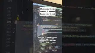 Github copilot punya feature modify using copilot dan review using copilot ☺️ #github #githubcopilot