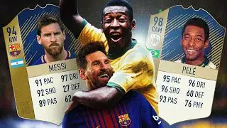 ЭТО ПЕЛЕЕЕЕ + МЕССИ В МОЁМ СОСТАВЕ l PELE IN FIFA 18