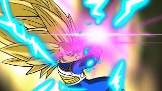 Vegeta FINALLY turns Super Saiyan 3 (Speed Drawing)