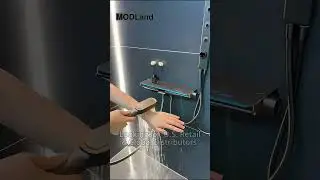 🇺🇸 Seattle Smart Shower: 4 Spray Modes & Oversized Storage Shelf