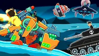 NEW LEGENDARY TANK REX IS FIGHTING in THE MOON BATTLE | Update Hills of Steel