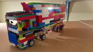Lego 8 Wheeler Large Hook Arm Skip Truck Build   .....Scotland.....2023.....