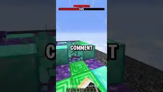 Hold your breath Challenge ! 🧐 #minecraft #shorts