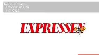 120050 Expressen Nyheter videoKaos i Thailand &ndash; 11 mackar spr&auml;ngs