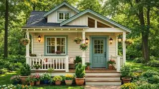 Tiny Cottage Living: How This Compact Home Feels Spacious, Bright, and Airy