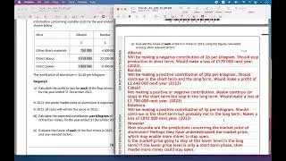 4.JAN 2023 IAL PEARSON EDEXCEL UNIT 2: Corporate and Management Accounting