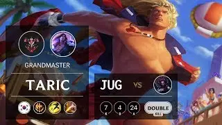 Taric Jungle vs Elise - KR Grandmaster Patch 9.23