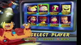 Nickelodeon party blast krusty krab food fight mini game - original microsoft xbox gameplay