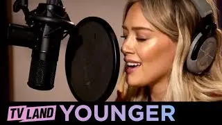 BTS of Hilary Duff's Fleetwood Mac Little Lies Cover | Younger (Season 2) | TV Land