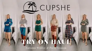 CUPSHE TRY ON HAUL  - PARTY SEASON, AUTUMN WINTER NEW IN | Isobel Celine