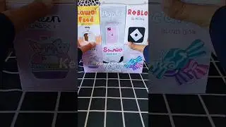 Unboxing Kawaii food blind box paper squishy! #shorts #berandayoutube