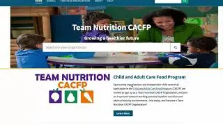 Team Nutrition CACFP Organizations Updates Submission