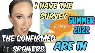 Fabfitfun Summer Spoilers Confirmed & I HAVE the SURVEY they came from!