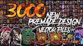 MEMBER ONLY 3000 NEW PREMADE DESIGN