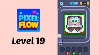 Pixel Flow Level 19 Gameplay