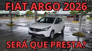 FIAT ARGO 2026 - SERÁ QUE MUDOU ALGO? VALE A PENA?