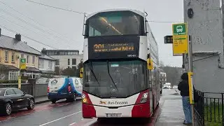 Bus Eireann VWD401 Volvo B5TL Wright Eclipse Gemini 3 Route 201 Churchfield To Dennehy’s Cross