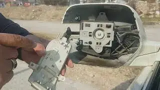 Honda CRV ayna sinyal lamba değişimi, ayna nasıl sökülür.