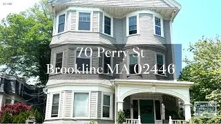 **For Rent: 70 Perry St Unit 4, Brookline MA 02446**