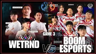 WETRND VS BOOM ESPORTS | GAME 3 | PKL SEASON 1