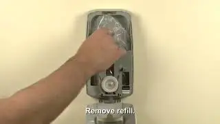 GOJO&reg; NXT&reg; SPACE SAVER&trade; Dispenser 1000 Refill Loading