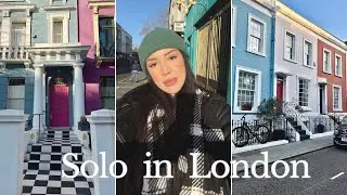 My First Time in Notting Hill 🇬🇧 | Solo London Vlog + NYE Fireworks