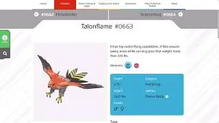 Pok&eacute;mon Year Cycle - Day 663: Talonflame (Official Pok&eacute;dex)