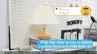 Step-by-step Guide Control Device in Z2M Add-on