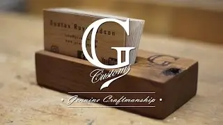 Making - Business card display ft. 