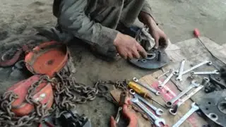 How to repair Wire Rope Hand Chain Hoist