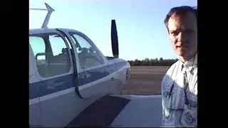 Finnairin Lentokerho, Beechcraft Debonair OH-BDA ulkopuolinen chekki.