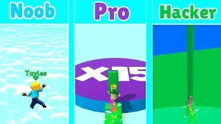 NOOB vs PRO vs HACKER - Shortcut Run