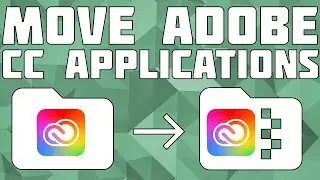 How to Move Creative Cloud App Installs in 2021! [Move Adobe Apps]