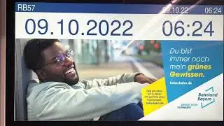 Meine Tour mit 270 km durch das Oberland mit RVO DB Regio Werdenfellsbahn und BRB
