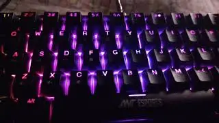 #Ant #Esports #MK1300 V2 60%Machinical Gaming Mini Keyboard With Software Full Support Unboxing👈