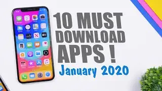 10 MUST Download iPhone Apps - January 2020 !
