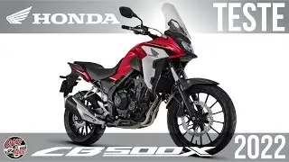 CB 500X 2022 HONDA - TESTE NA CIDADE