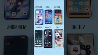 Apple vs Android❤️ Which Control Center Looks beeter here?