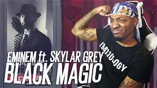 Eminem  Ft. Skylar Grey  Black Magic (REACTION!!!)