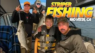Fishing in Rio Vista, Ca | Striped Bass